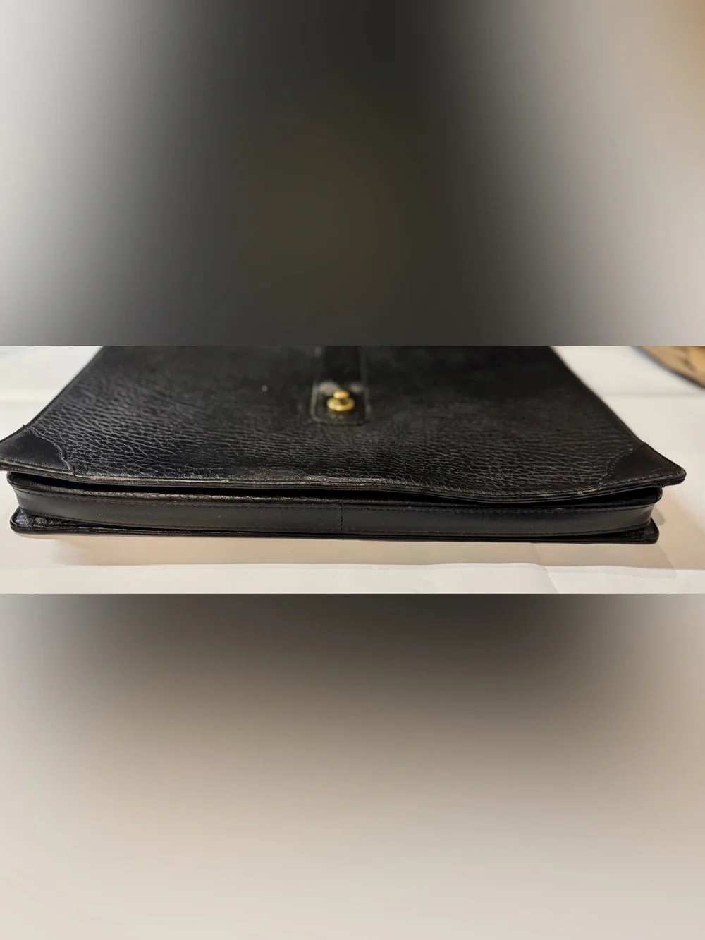 Burberry Black Leather Briefcase